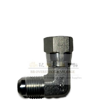2071-6-6S - 37deg JIC Flare Swivel/37deg JIC Flare 90deg Elbow Adapter