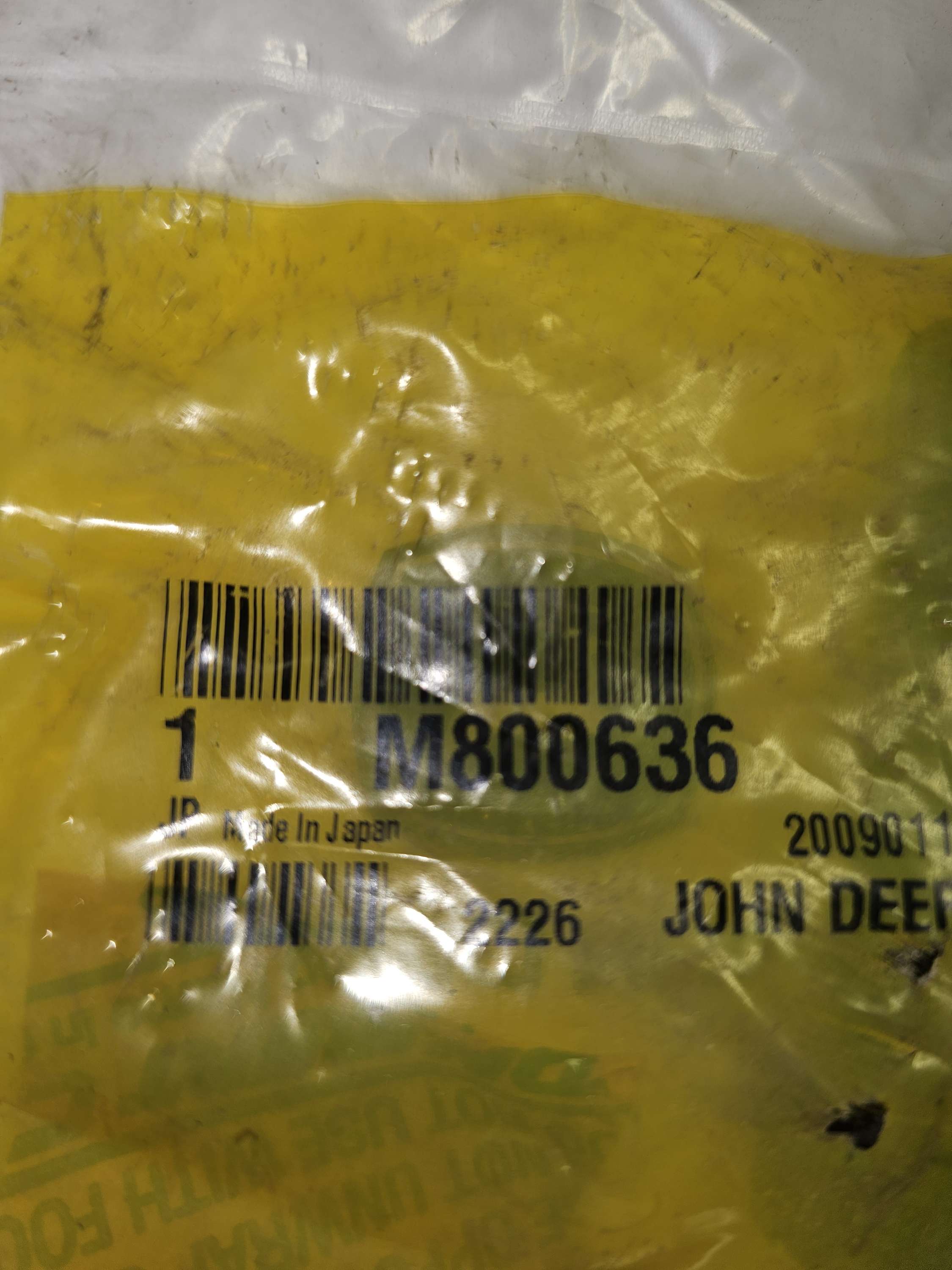 M800636 M12x1.75x55mm 12.9 METRIC Socket Head Cap Screw John Deere