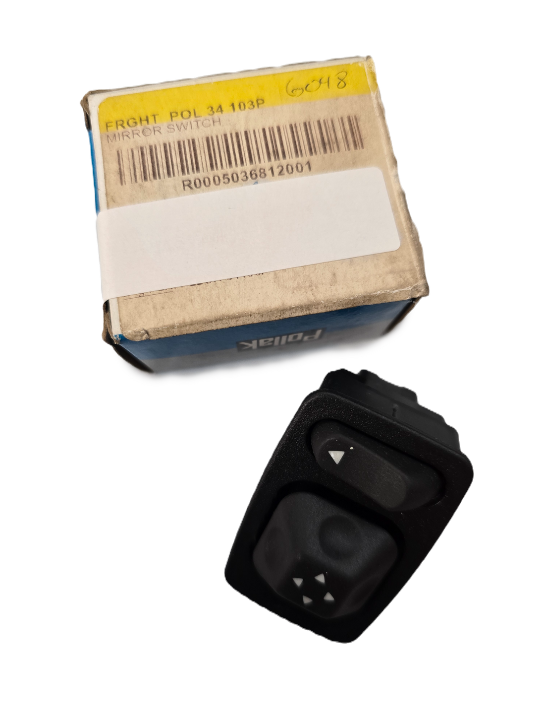 34-103P | Front Left Door Mirror Switch/Freightliner Century Class Pollak