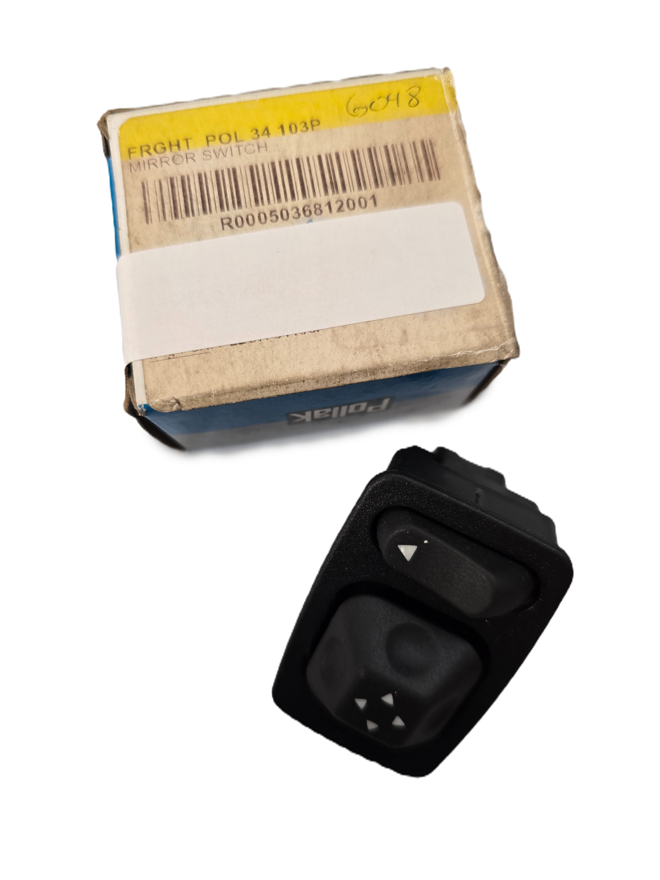 34-103P | Front Left Door Mirror Switch/Freightliner Century Class Pollak