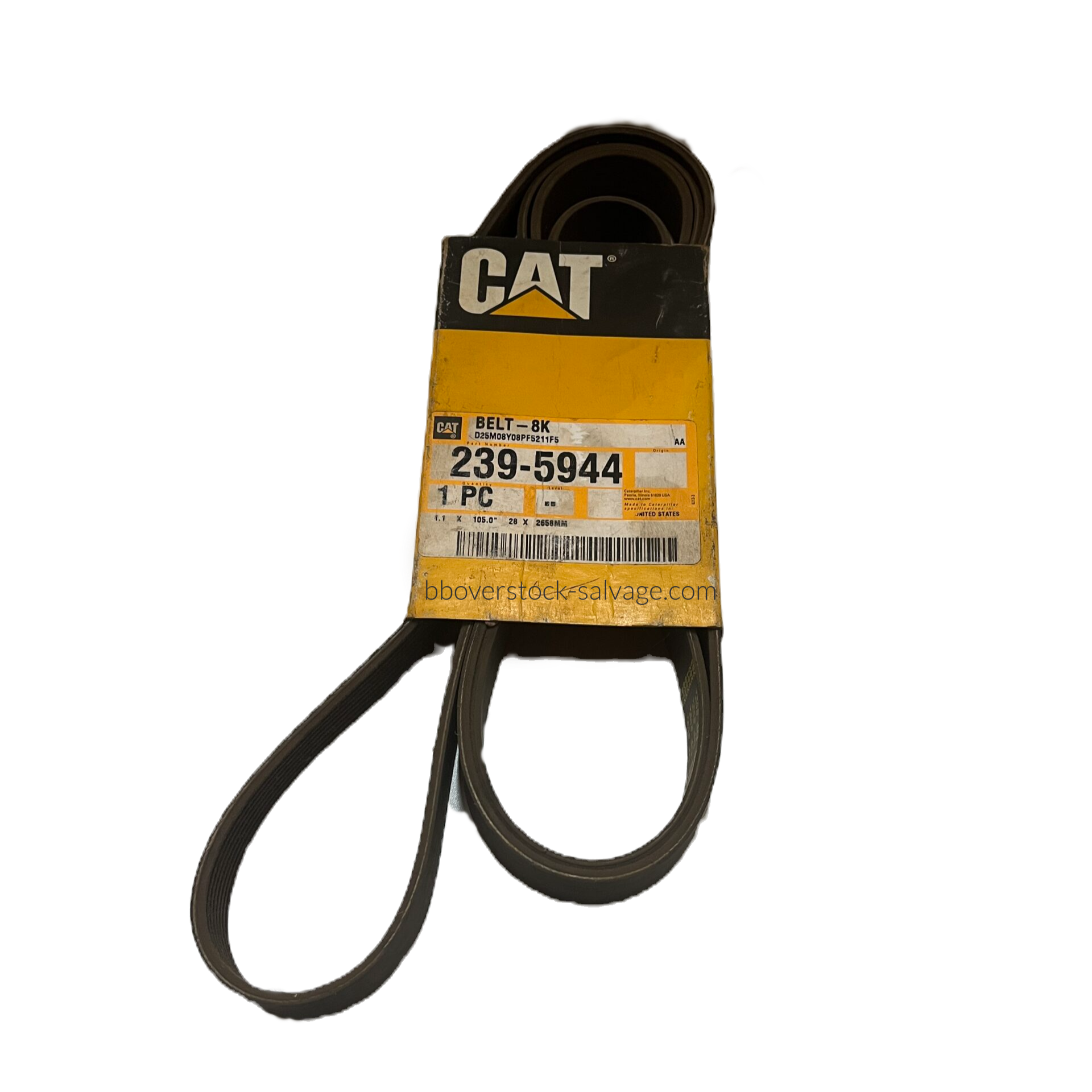 CAT P/N | 239-5944 width 27.9 Serpentine Belt Caterpillar 2395944