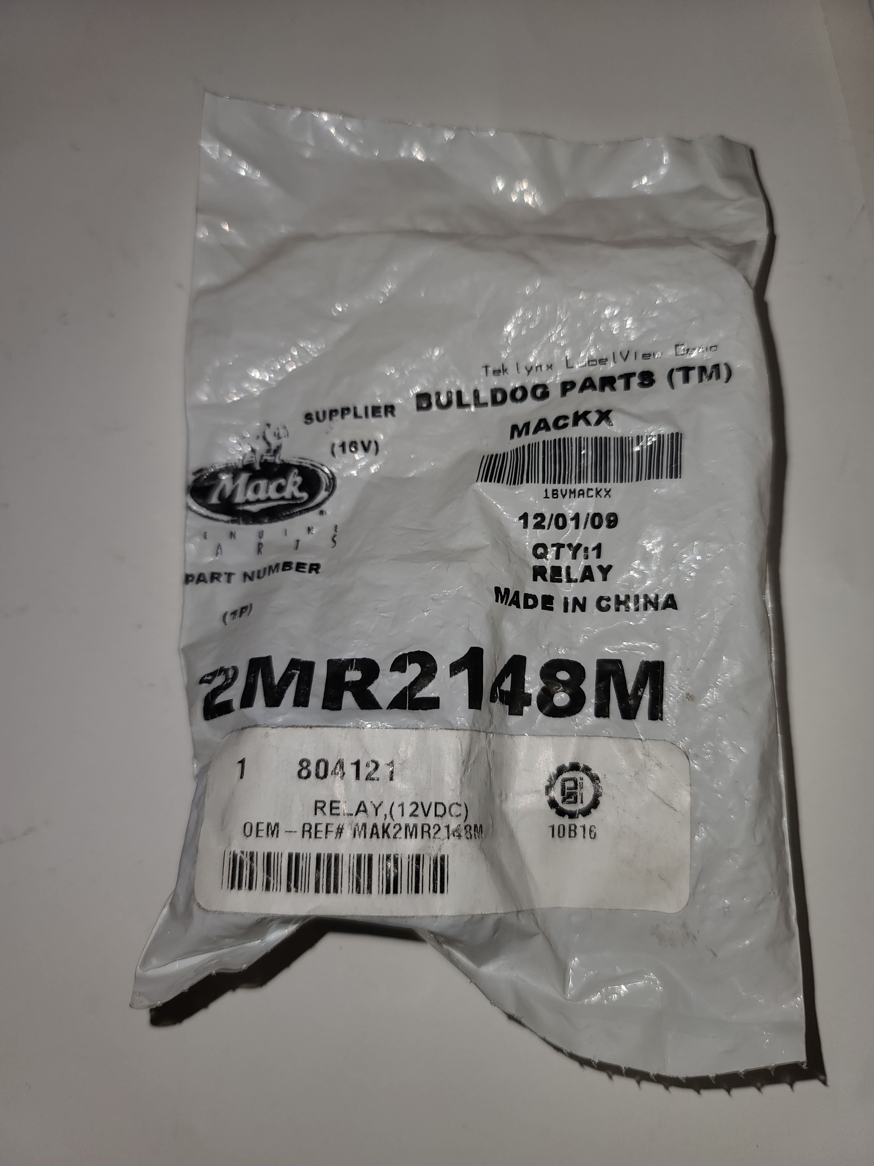Mack ZMR2148M/25195226 Relay