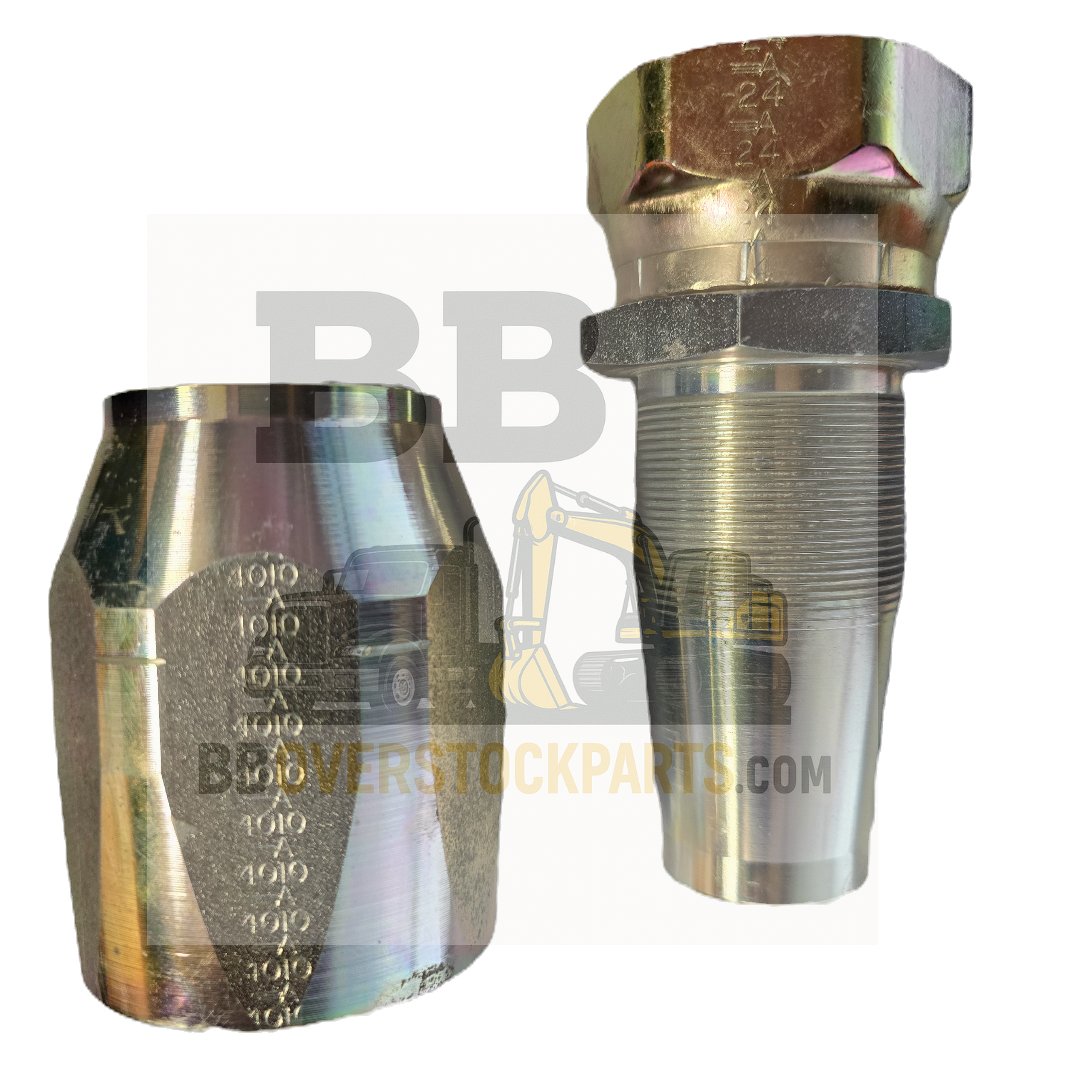 Aeroquip 4721-24S Reusable Hose Fitting | 1-1/2" SAE 37° JIC Female Swivel | Danfoss OEM