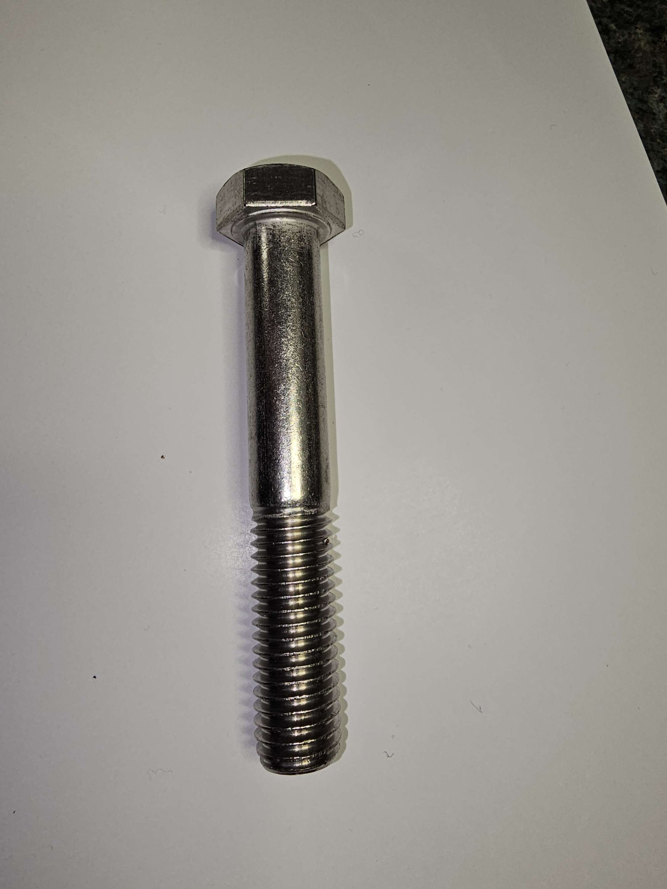 5/8"-11 x 4 Stainless Steel Hex Head Cap Screw 316