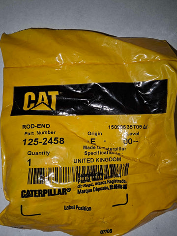 125-2458 Rod End Caterpillar CAT 1252458