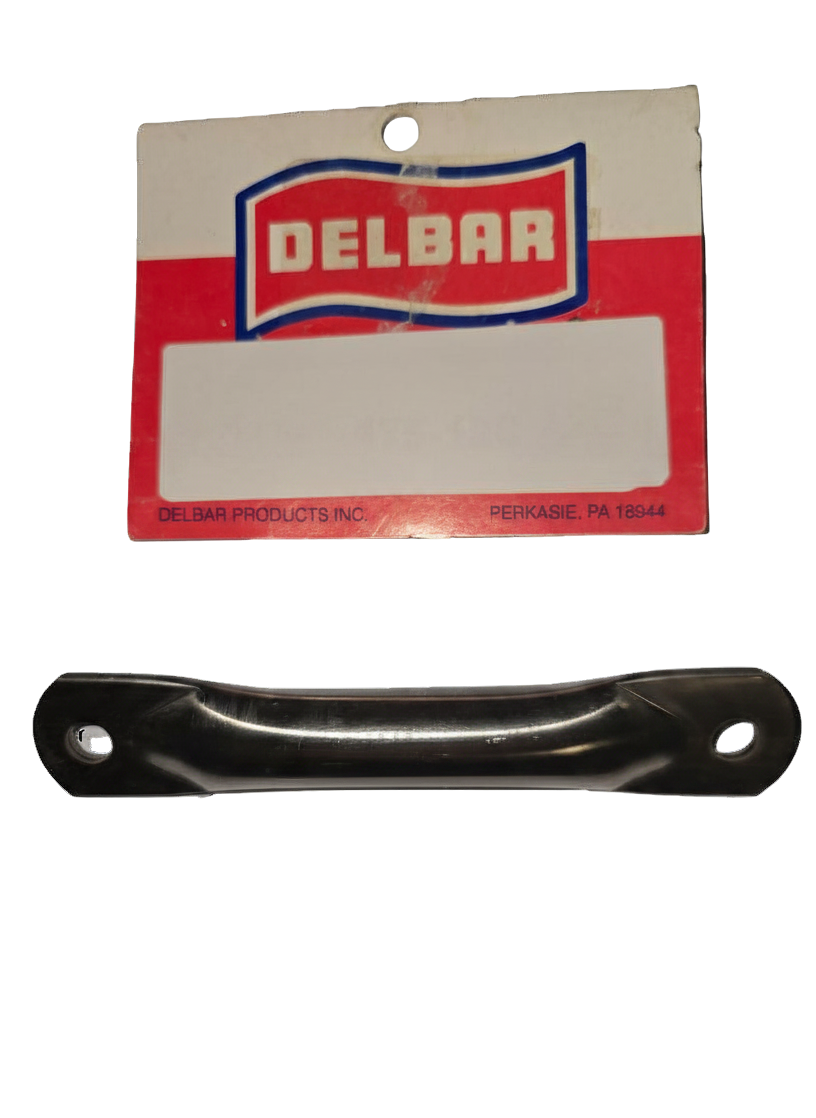 Delbar 5" Stainless Steel Mirror Bracket Tube | 4.25" Hole Pattern | OEM Universal Truck Mirror Mount with OEM Package