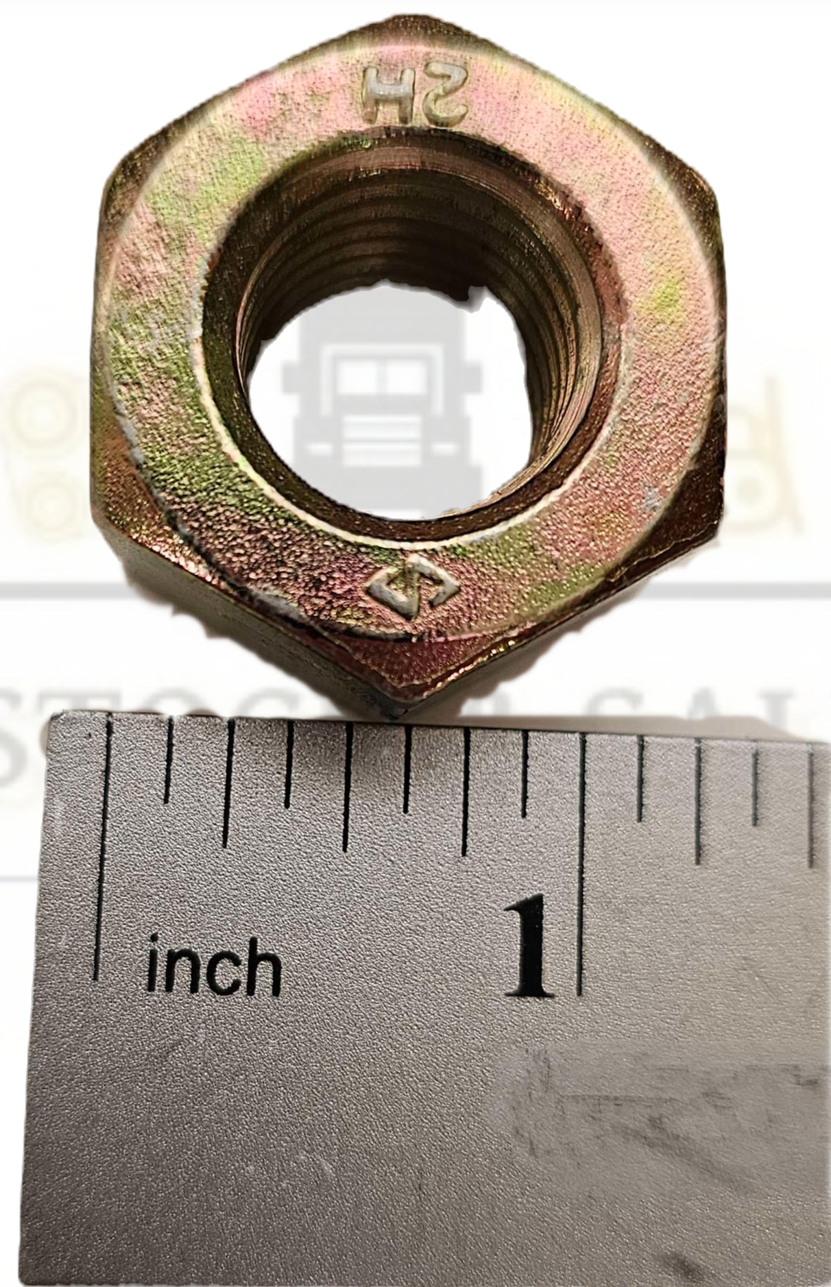 3/4-10 A194 2H- Heavy Hex Nuts 2HZN Zinc Plate 5 Pack