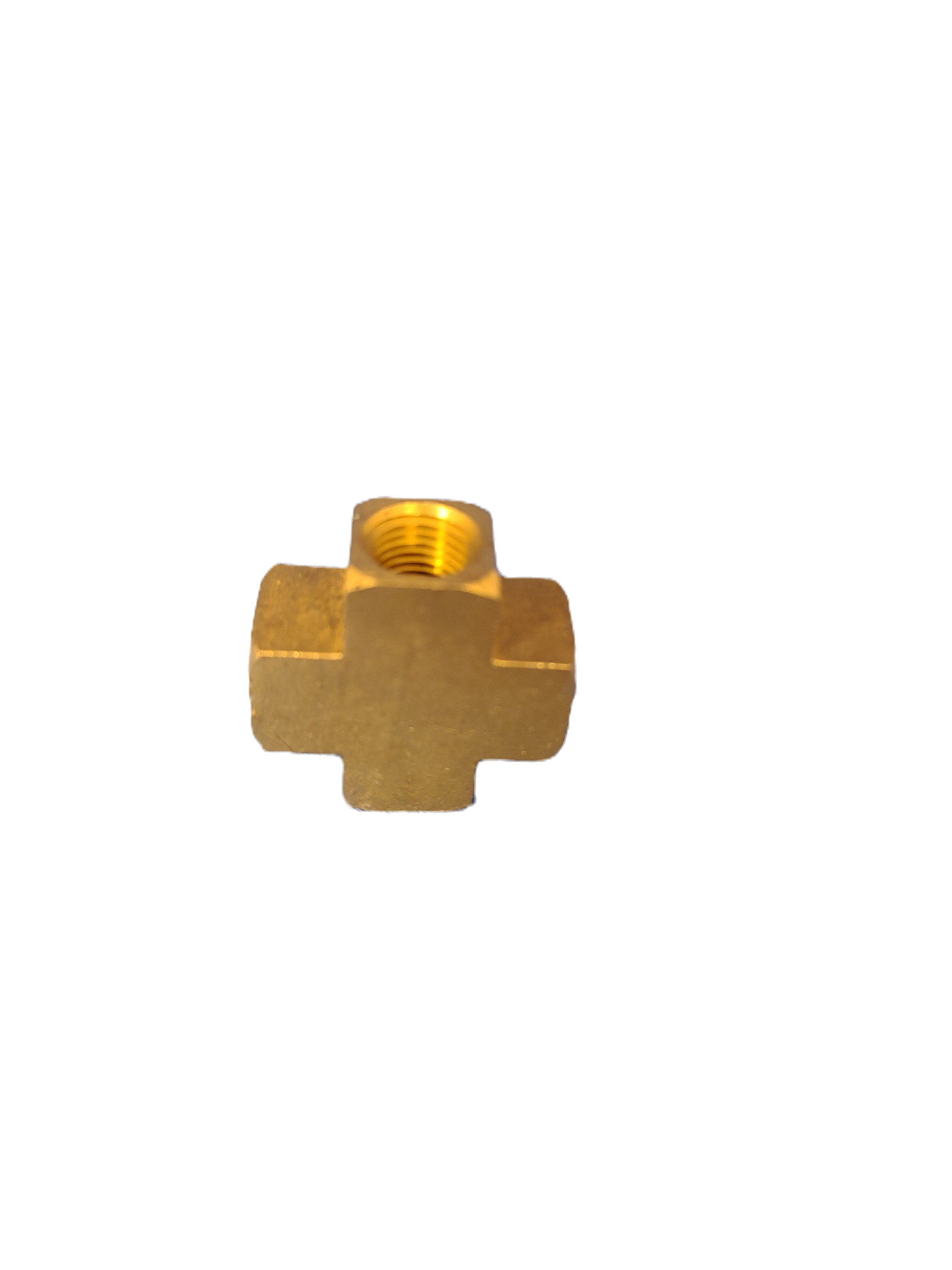 1/4 Brass Pipe Cross