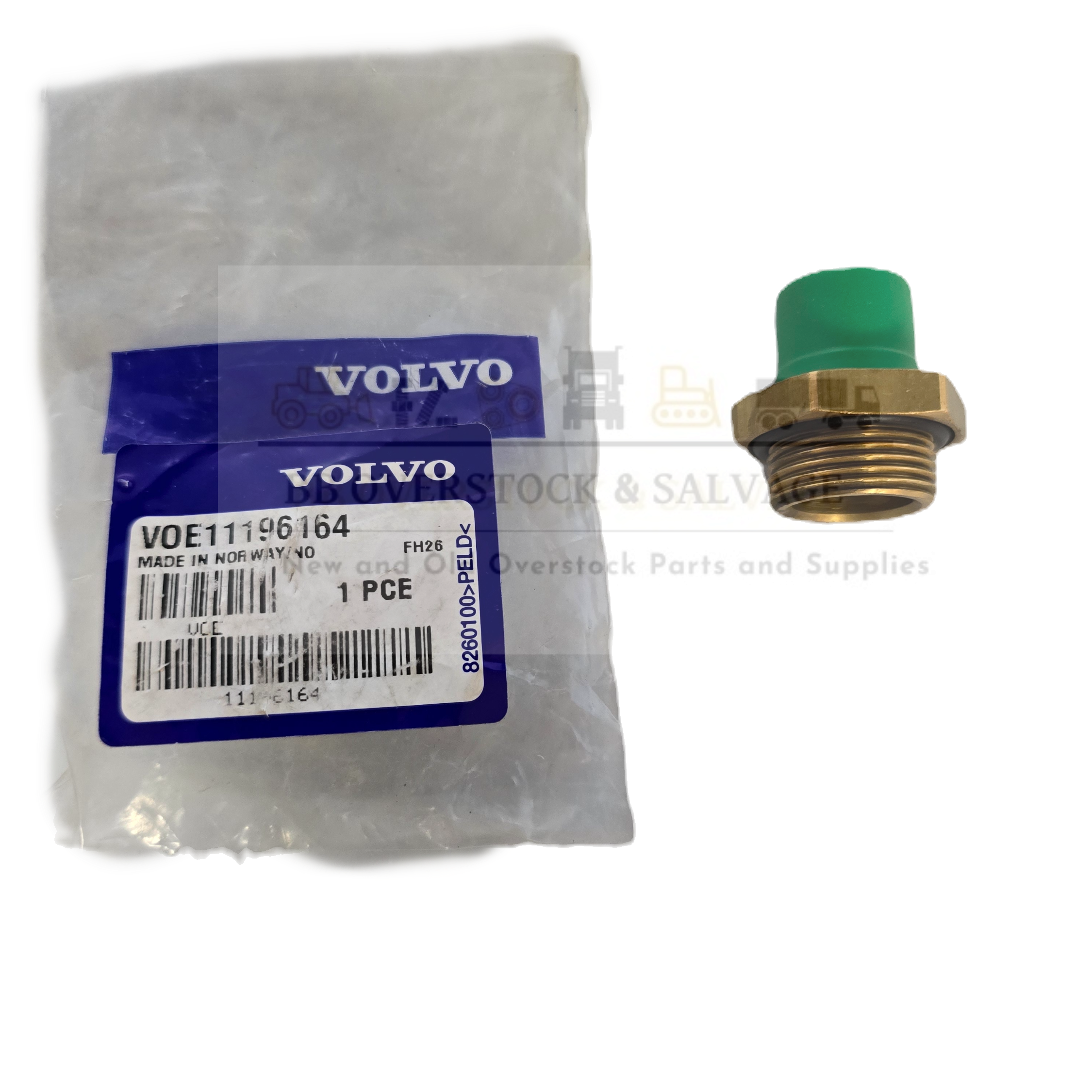 Genuine Volvo P/N | 11196164 Nipple for Equipment