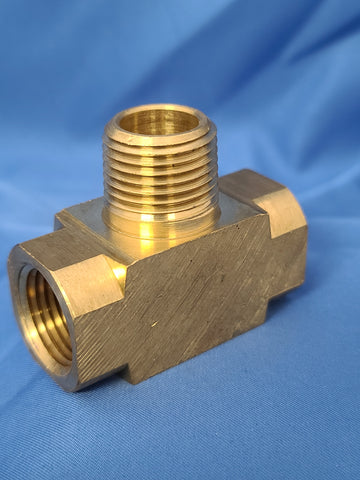 1/2"Brass Male Branch Tee