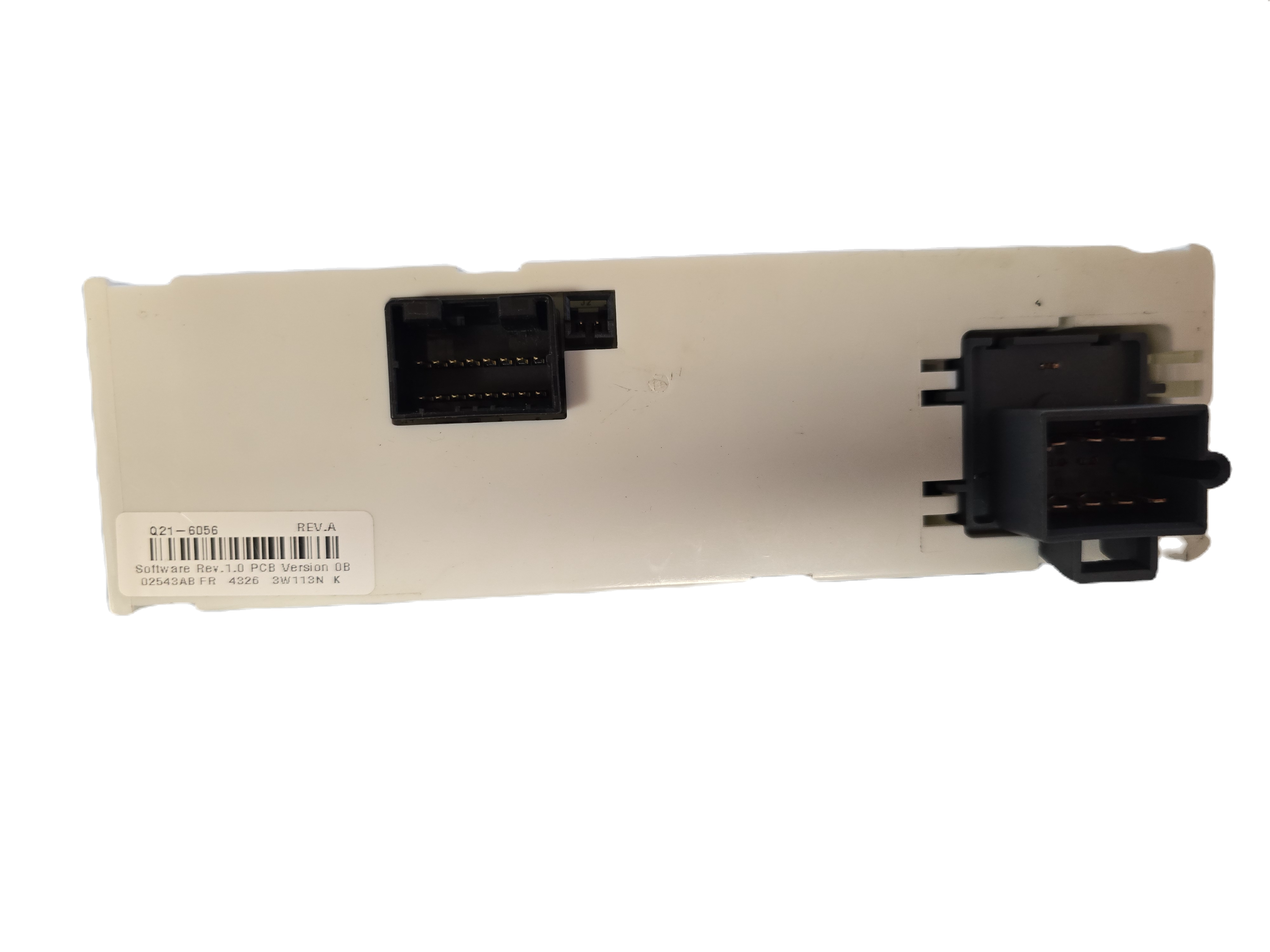 P/N: Q21-6056 Paccar HVAC A/C-HEAT Control Module Panel
