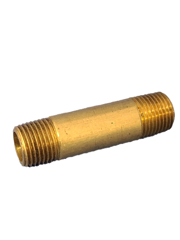 1/2" x 2" Brass Pipe Nipple