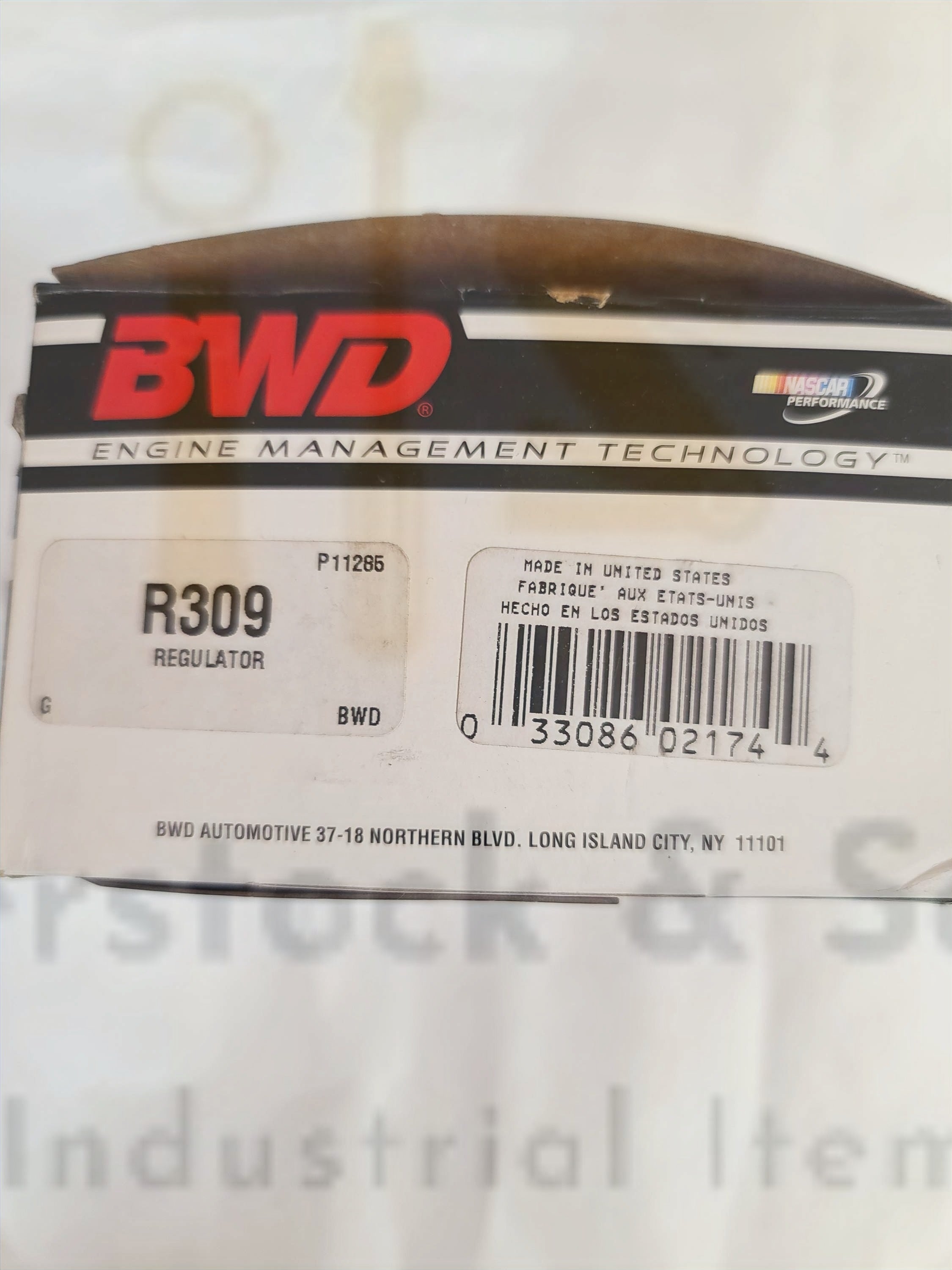 R309 BWD Voltage Regulator