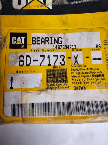 8D-7173: BEARING CAT/Caterpillar 8D7173