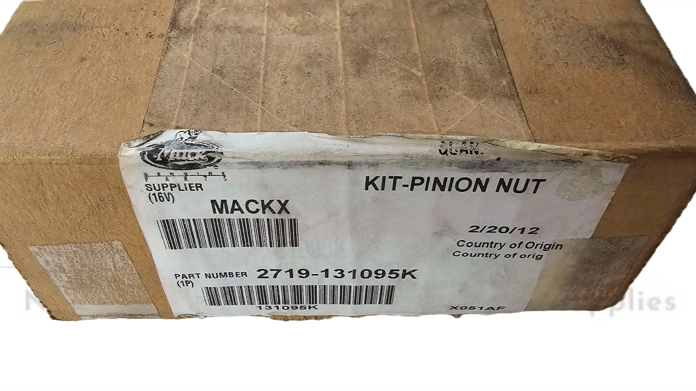 2719-131095K MACKx Kit-Pinion Nut Roadranger