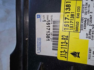 15171381 Fan Shroud OEM General Motors