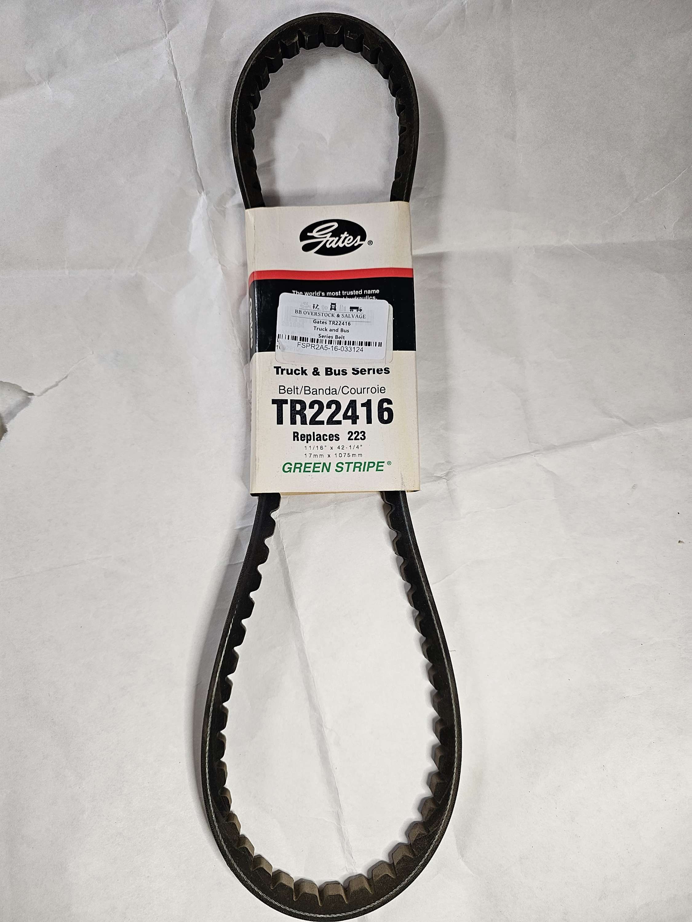 Gates TR22416 Truck and Bus Series Belt