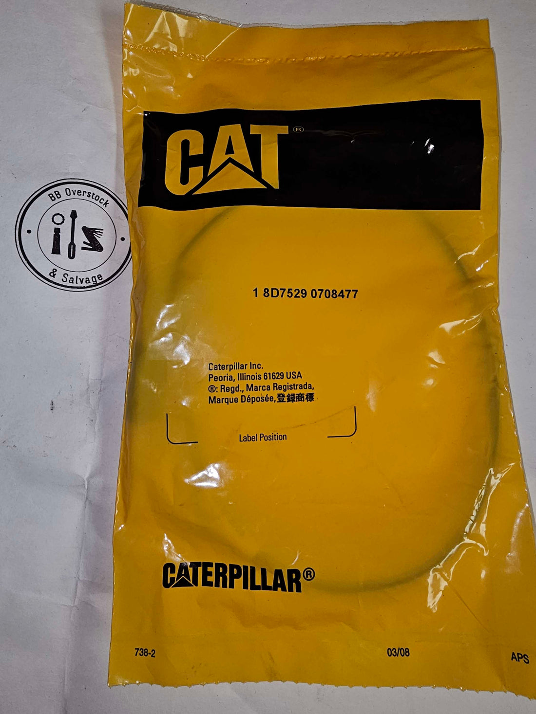 8D-7529 Wire Assembly Caterpillar CAT OEM 8D7529