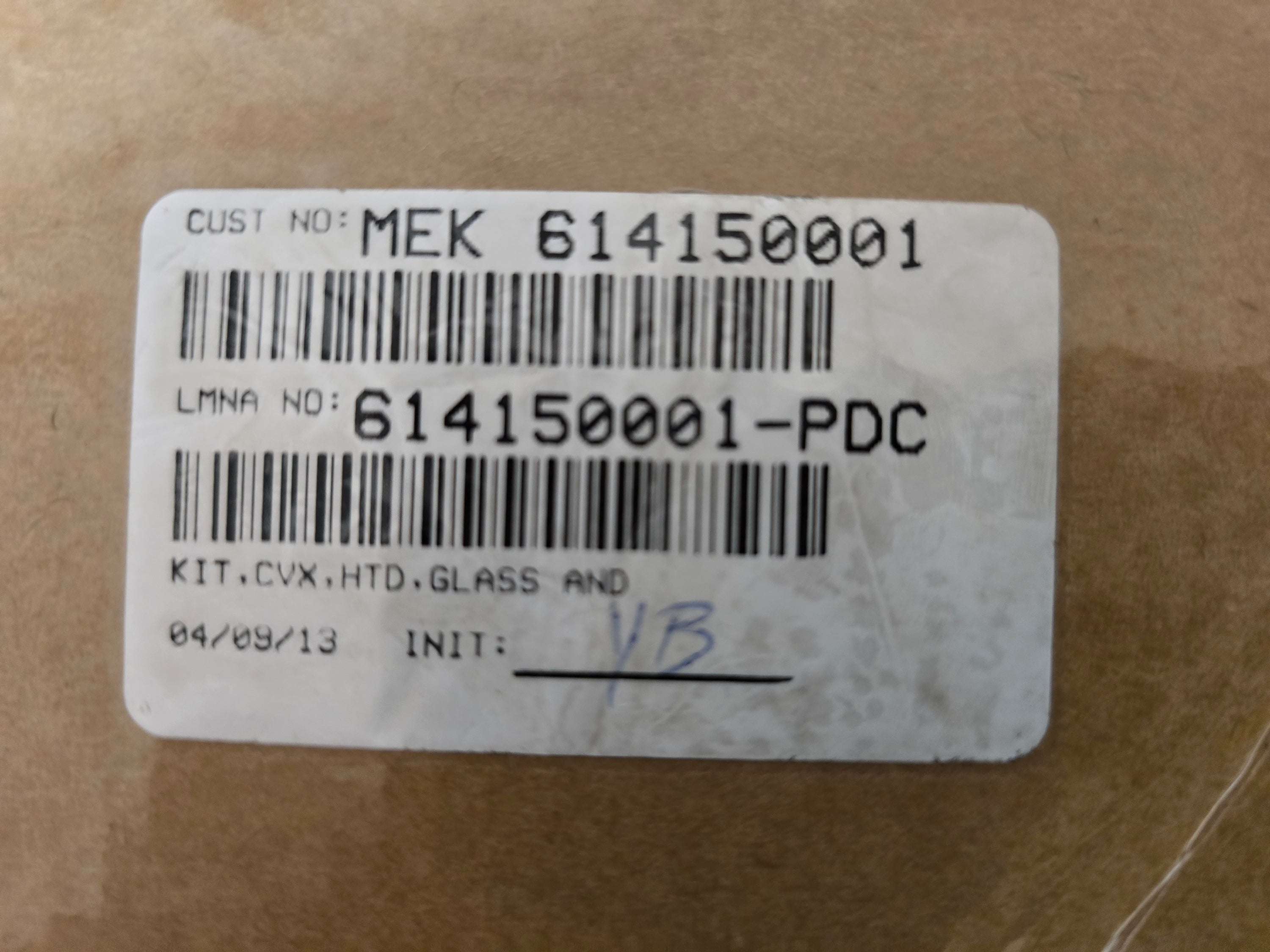 MEK 614150001- Freightliner Convex Heated Replacement Glass Mirror