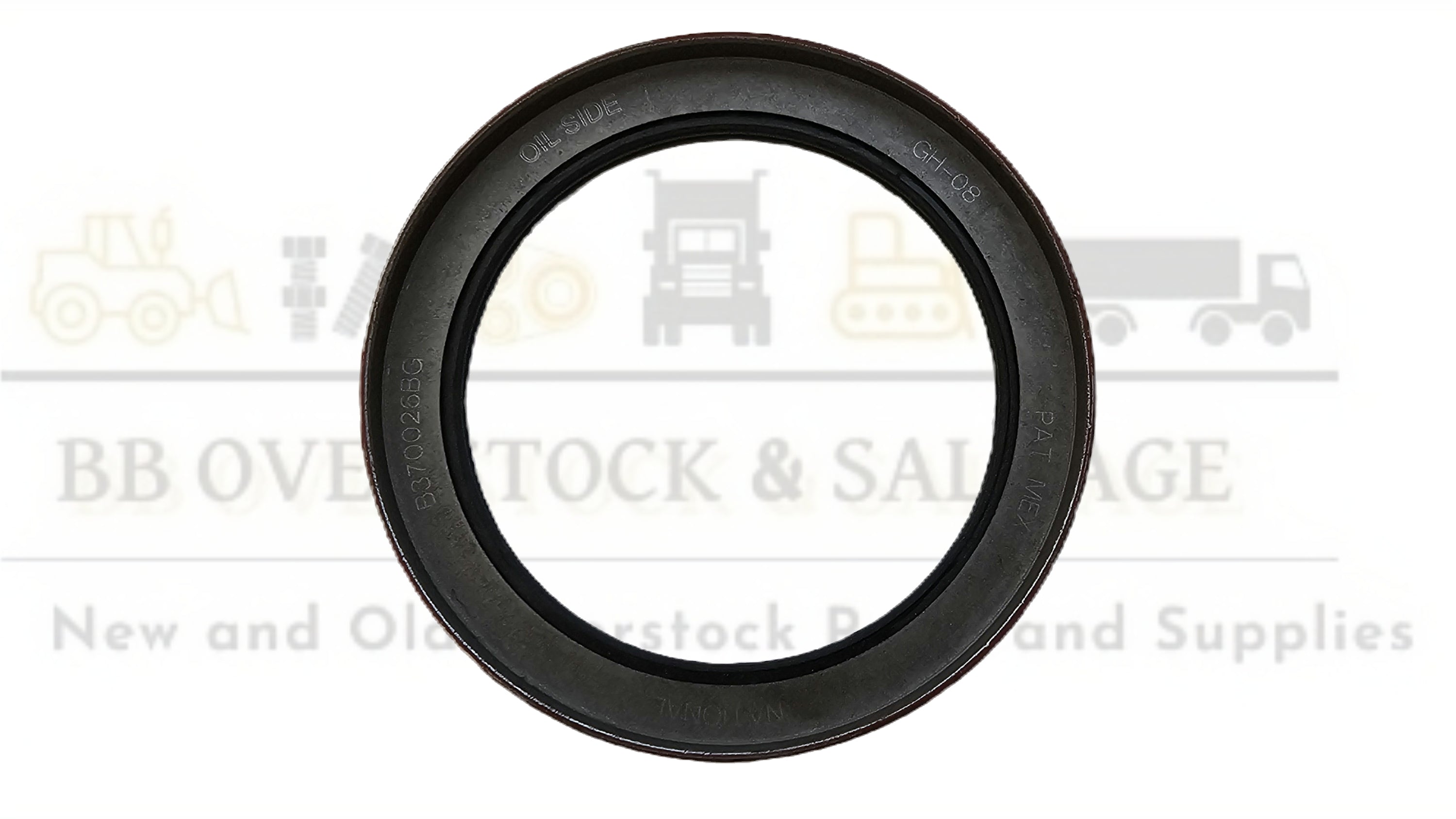 National 370026A Trailer Axle Wheel Oil Seal - 6.014" OD X 4.635" ID