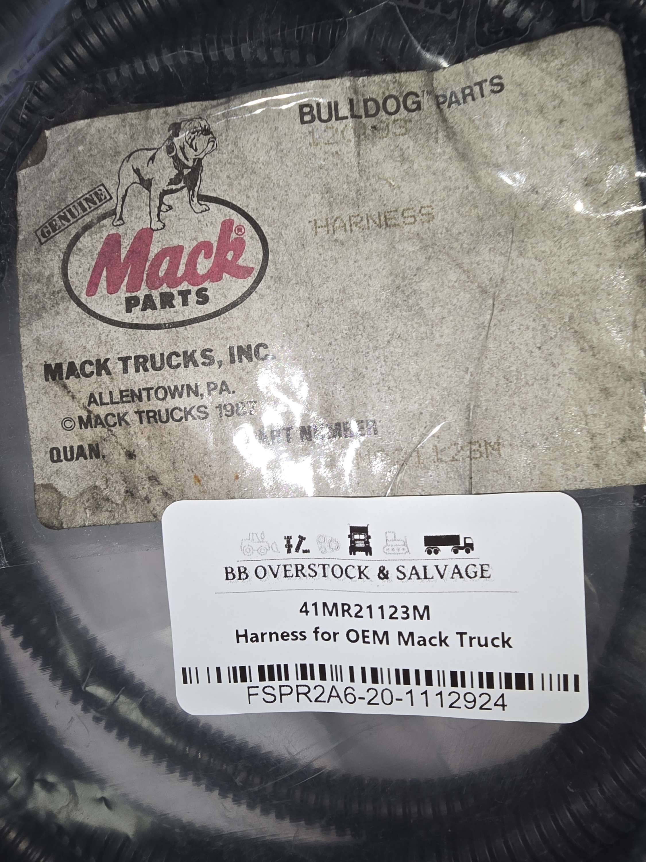 41MR21123M Harness for OEM Mack Truck