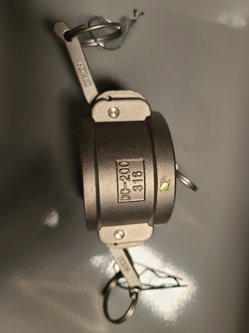 DC200SS Dixon 316 SS Cam Lock Dust Cap