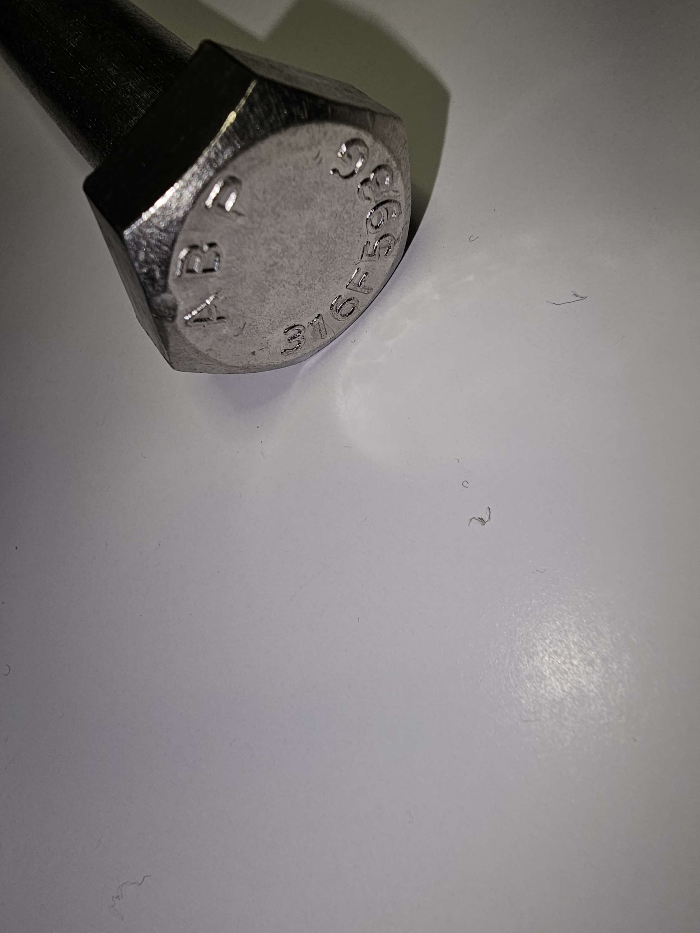 5/8"-11 x 4 Stainless Steel Hex Head Cap Screw 316