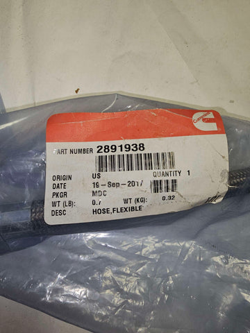 2891938 Hose Flexible Genuine OEM Cummins