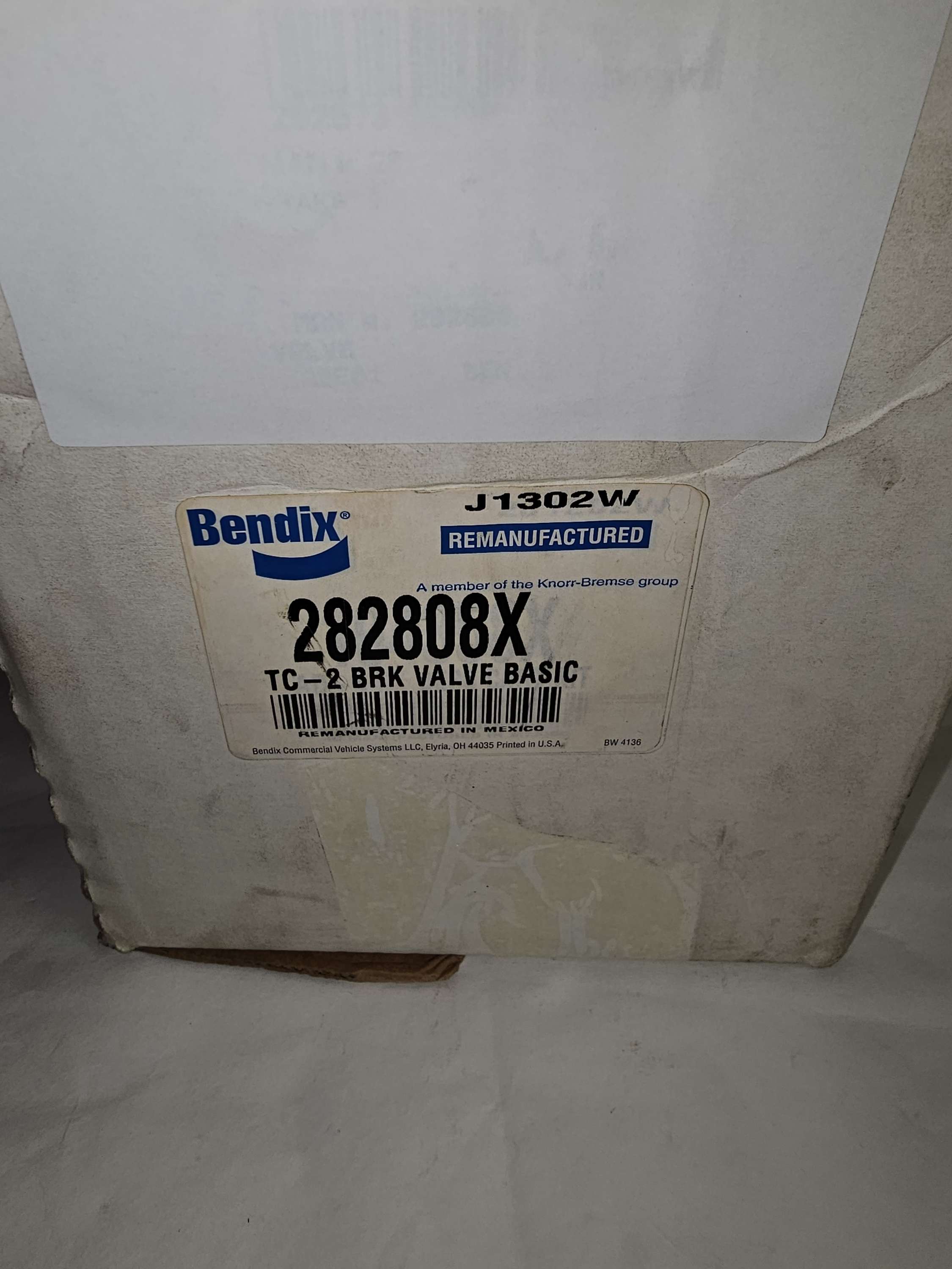 282808K TC-2 Brake Valve Bendix Basic