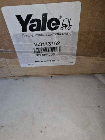 Genuine Yale 150113162 Kit Shroud | OEM Forklift Body Component | New Old Stock (NOS)