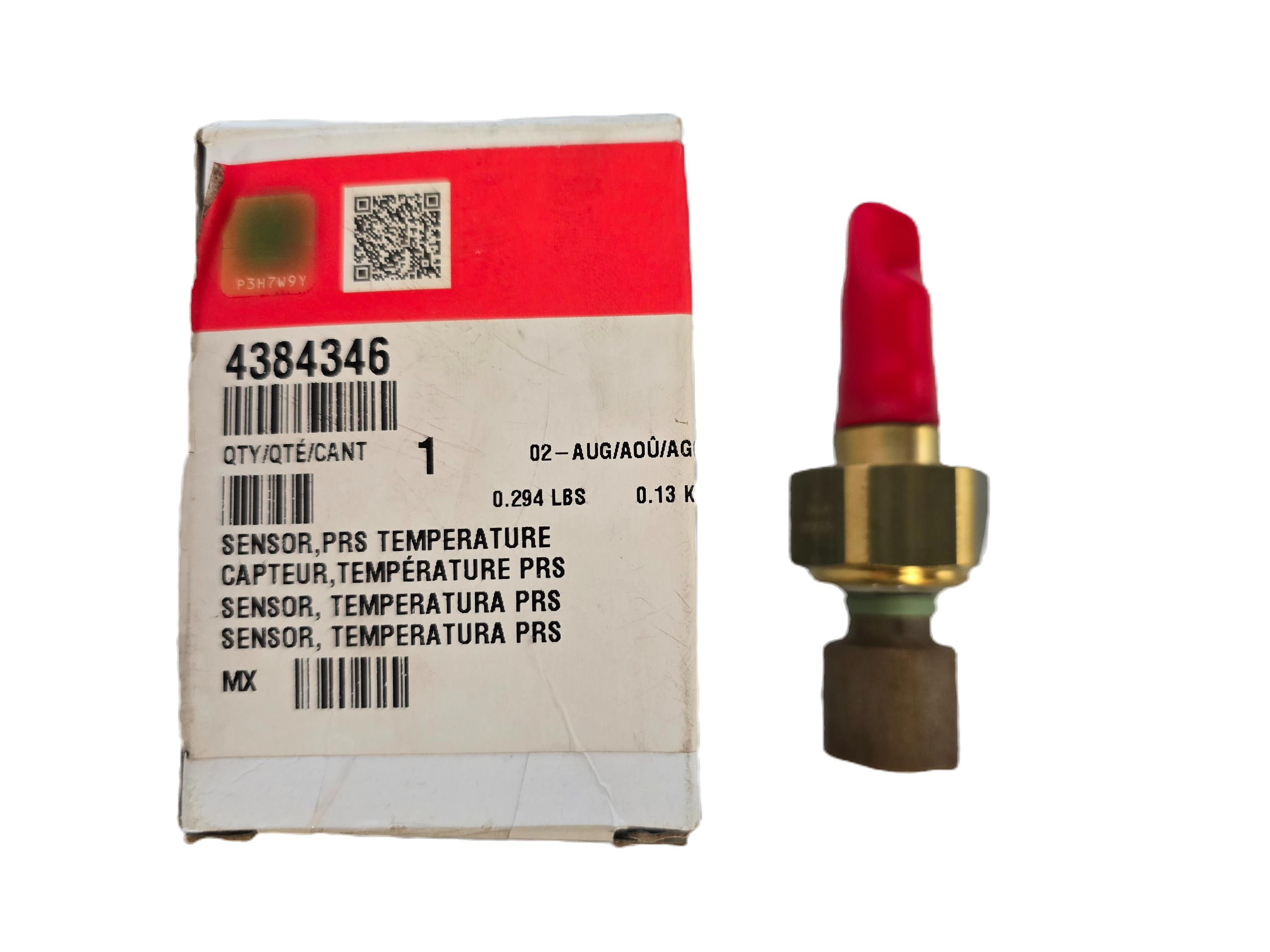 Genuine Cummins 4384346 PRS Temperature Sensor OEM Box New Old Stock