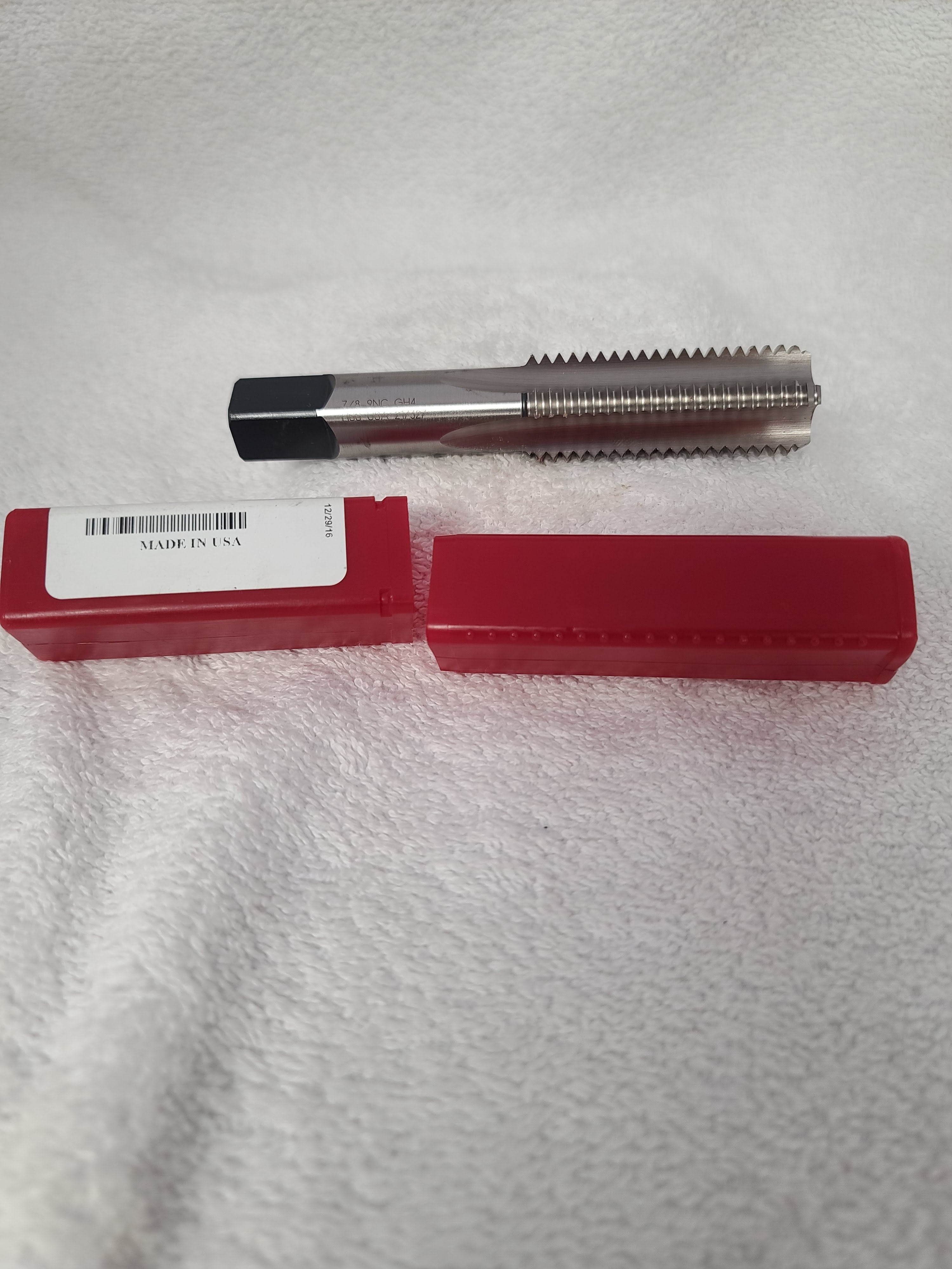 7/8"-9 4 Flute Bottom Tap