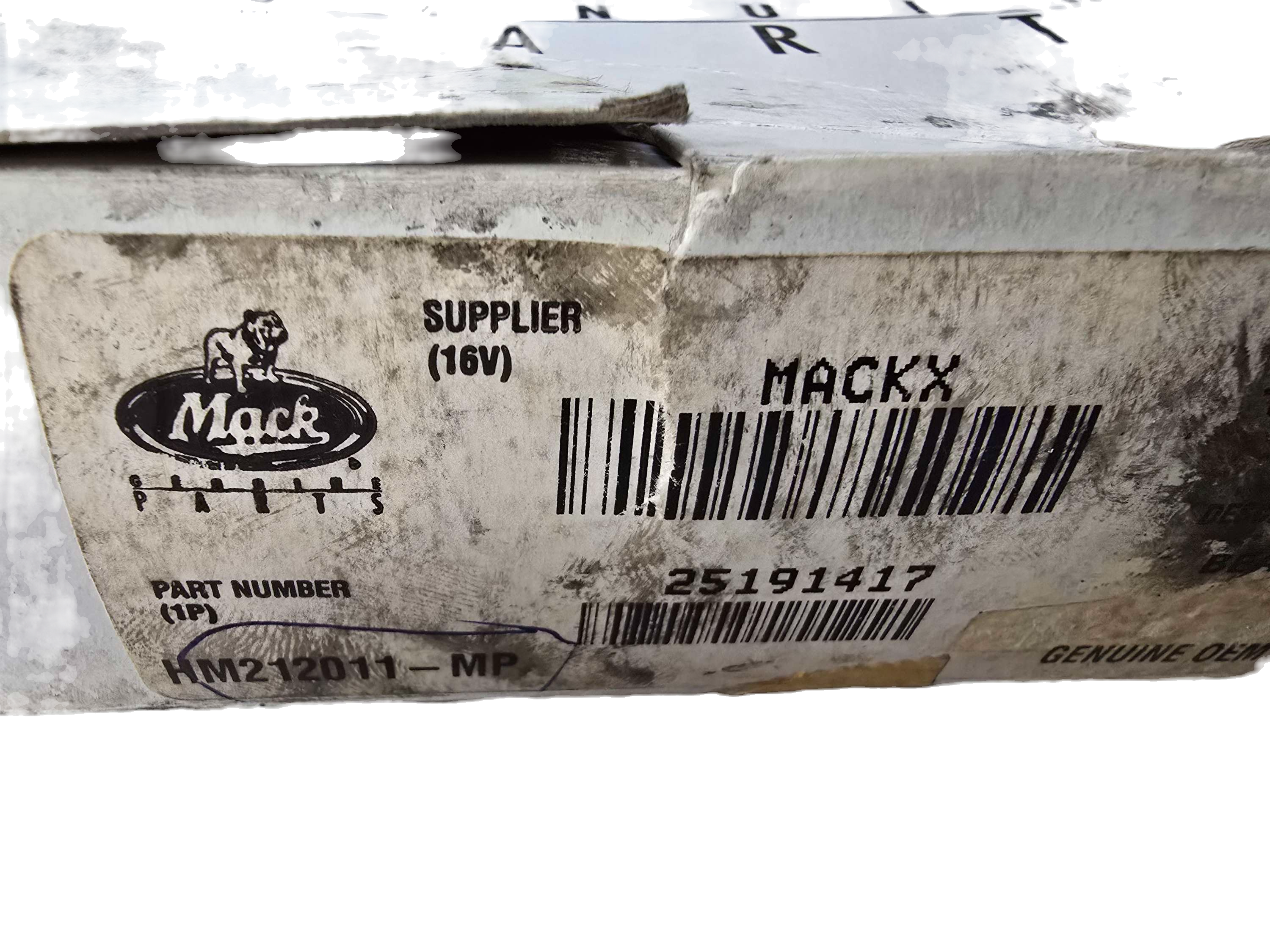 GENUINE MACK 25191417 BEARING RACE 64AX286 HM212011
