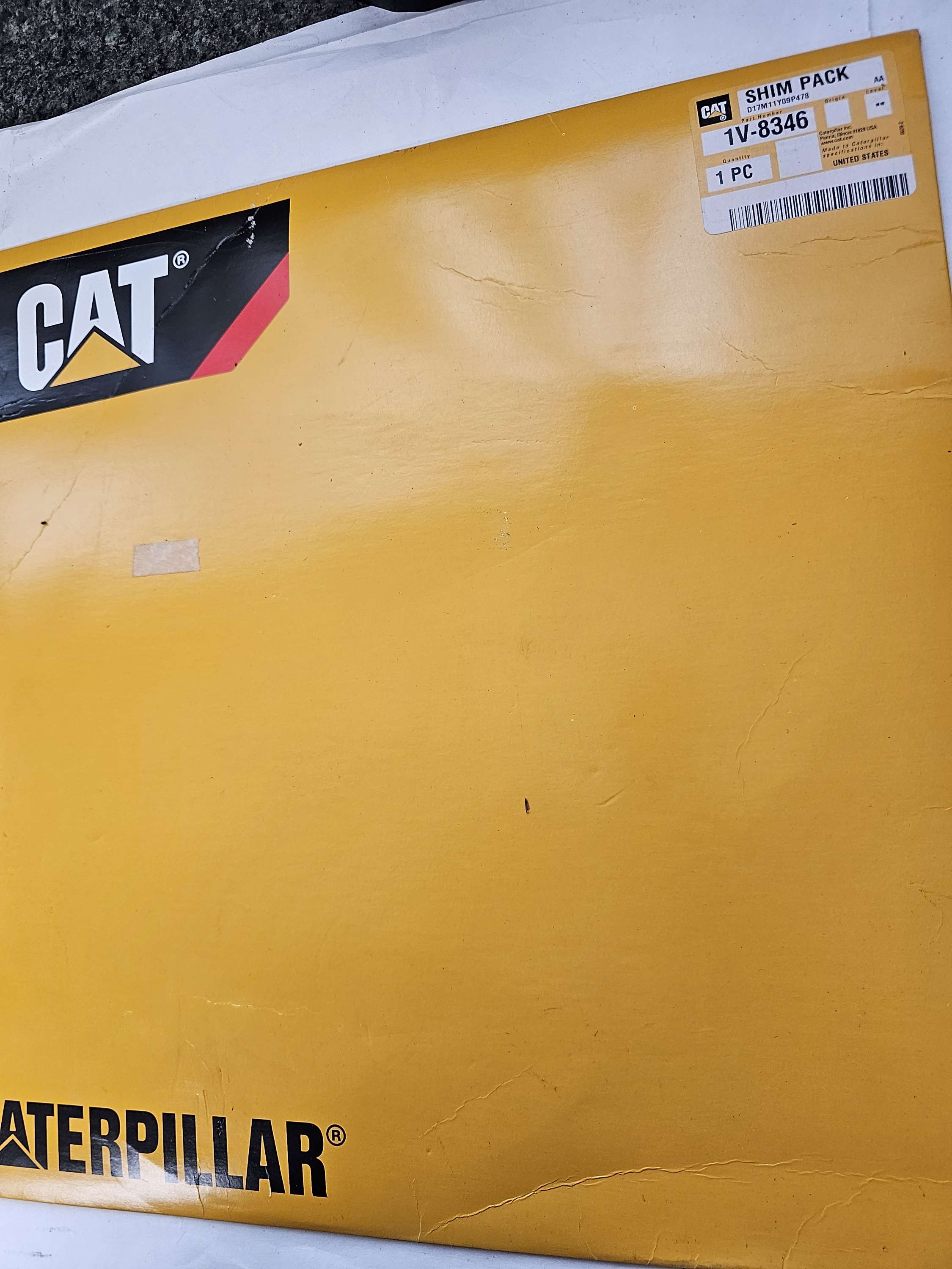 1V-8346 Shim Pack Caterpillar CAT 1V8346