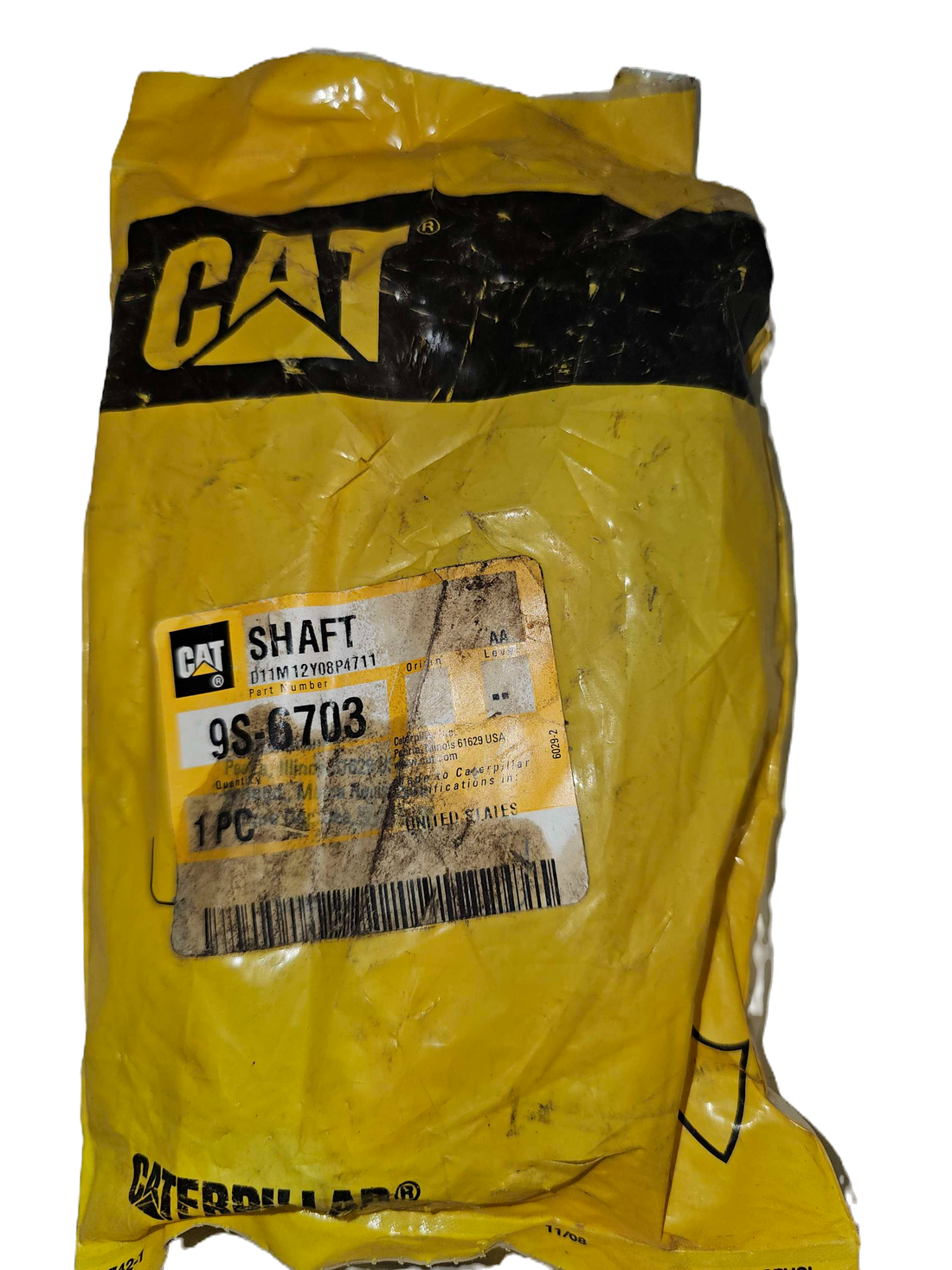 9S-6703 Shaft Caterpillar CAT 9S6703 Fan Drive Shaft