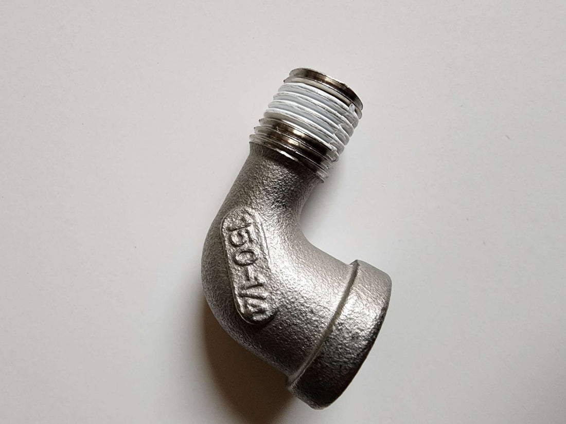 1/4 in. 90 degree 304 Stainless Steel Steet Elbow