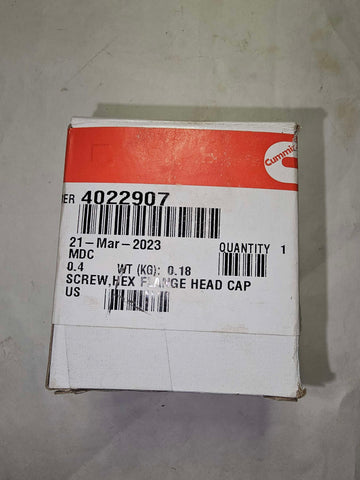 Cummins 4022907 Hex Head Flanged Cap Screw