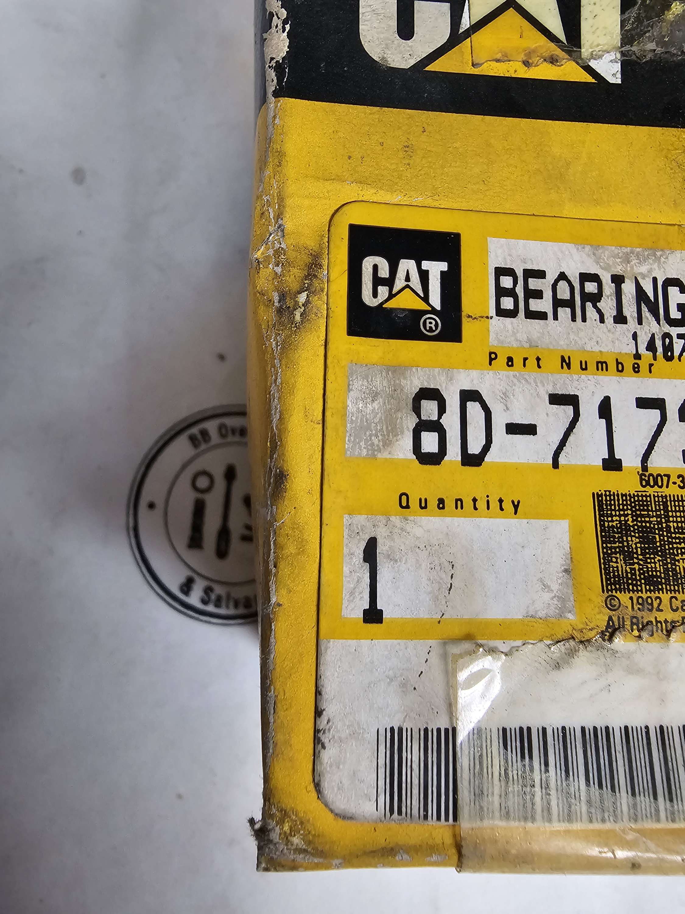 8D-7173: BEARING CAT/Caterpillar 8D7173
