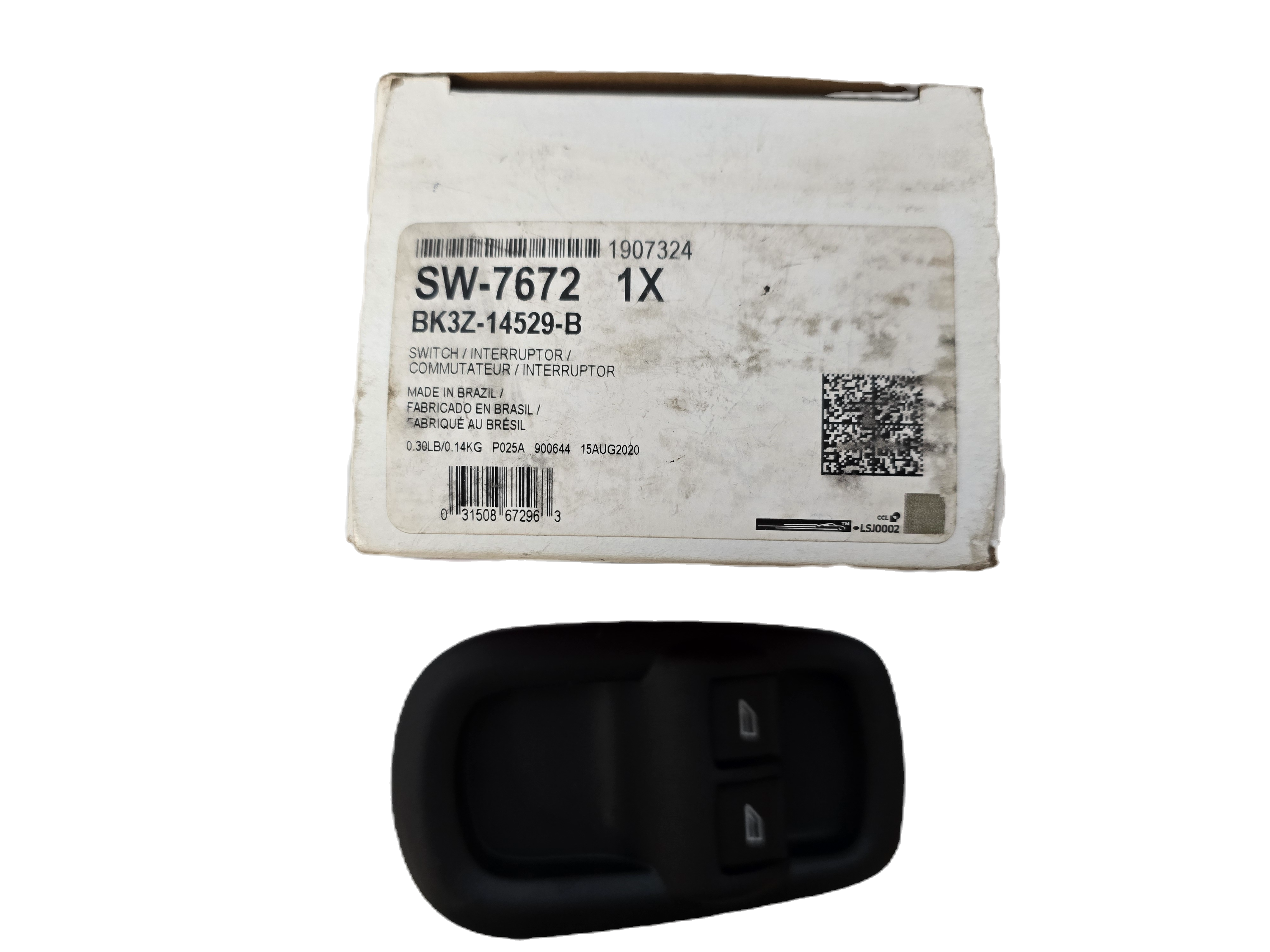 SW-7672 Genuine Ford | Door Window Switch Assembly BK3Z-14529-J