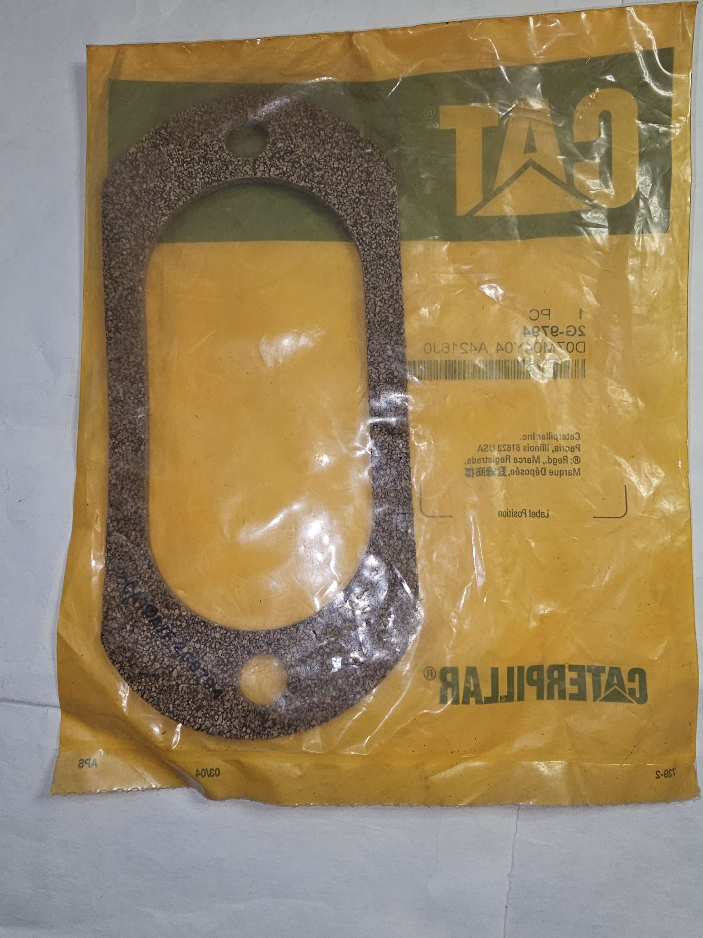 2G-9794 Gasket 2G9794 Caterpillar CAT