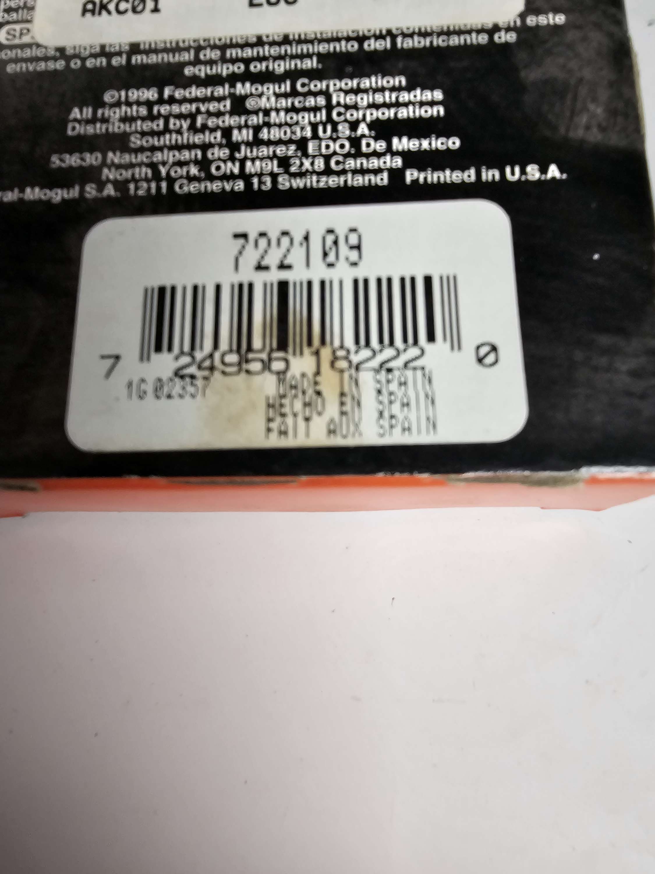722109 Oil Seal National