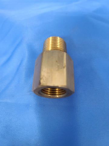 3/4"F x 1/2"M Brass Pipe Adapter