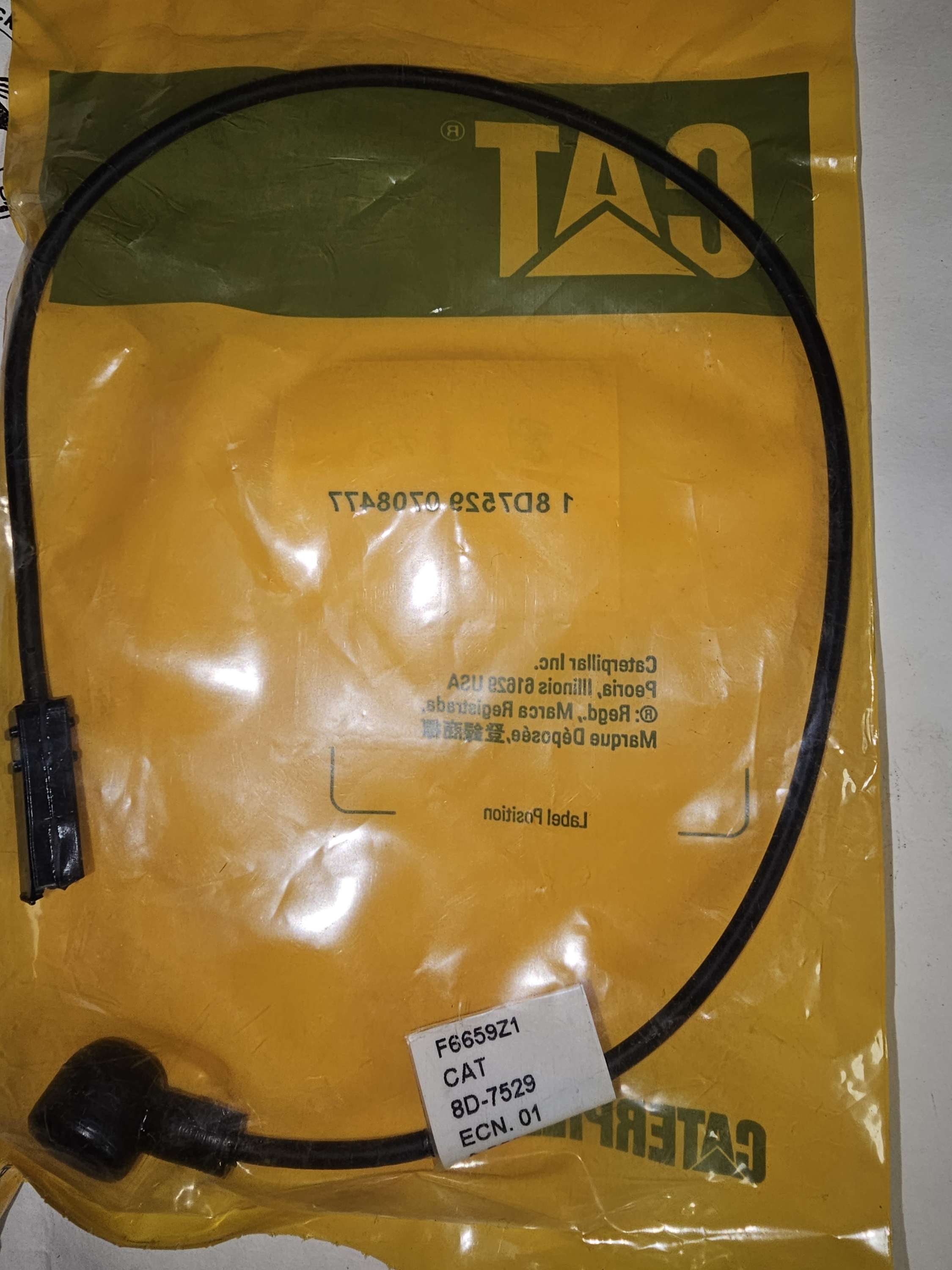 8D-7529 Wire Assembly Caterpillar CAT OEM 8D7529