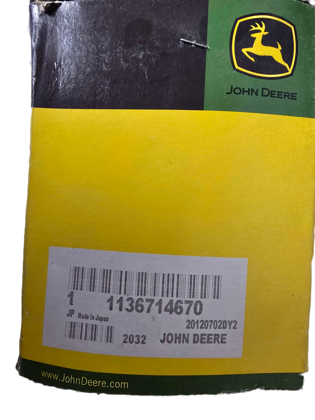 1136714670 John Deere BELT for WATER PUMP TO GEN - Hitachi