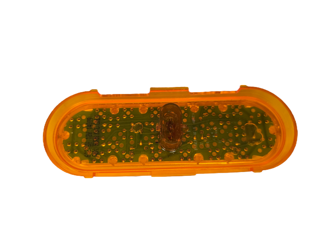 60275Y | Truck-Lite Model 60 (6" Oval) LED Turn Signal Lamp- Amber- 26 Diod
