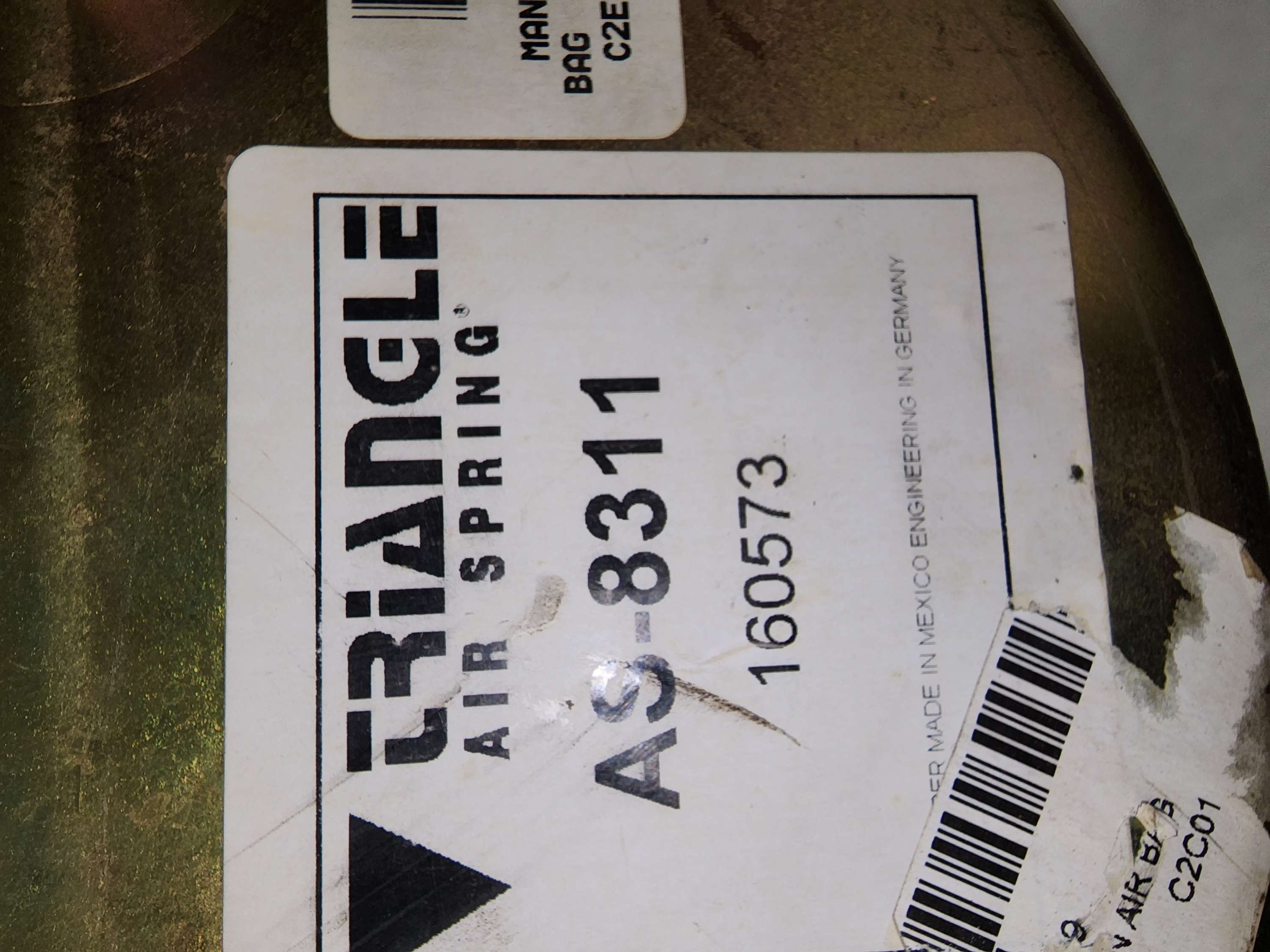 AS8311 Triangle Air Spring Bag