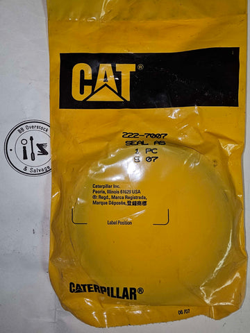 222-7007 Seal Caterpillar CAT 2227007 Lip Type Track Seal