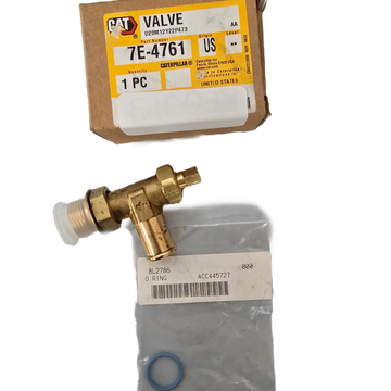 CAT P/N | 7E-4761 3/4" Thread Brass Shutoff Valve NPTF Male Stud And Hose B