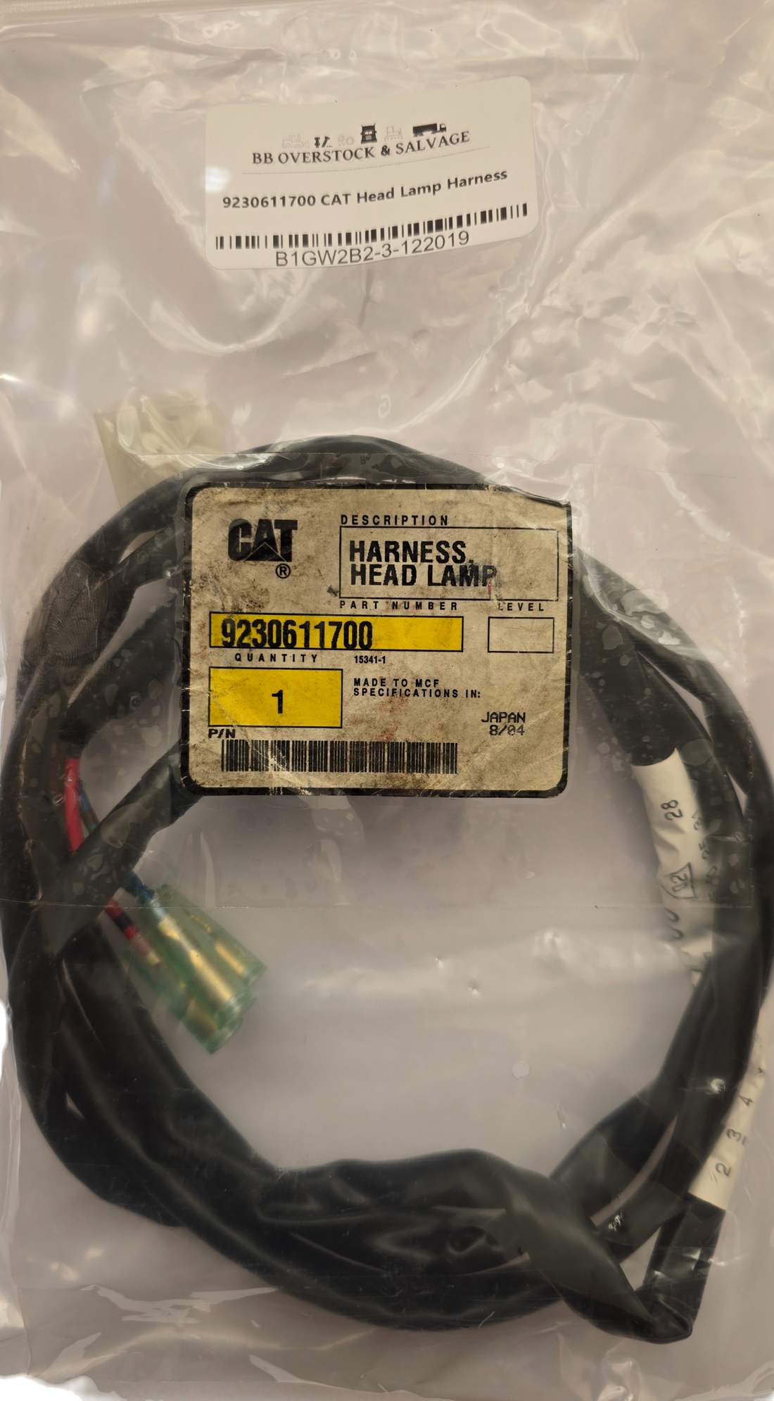 9230611700 CAT Head Lamp Harness