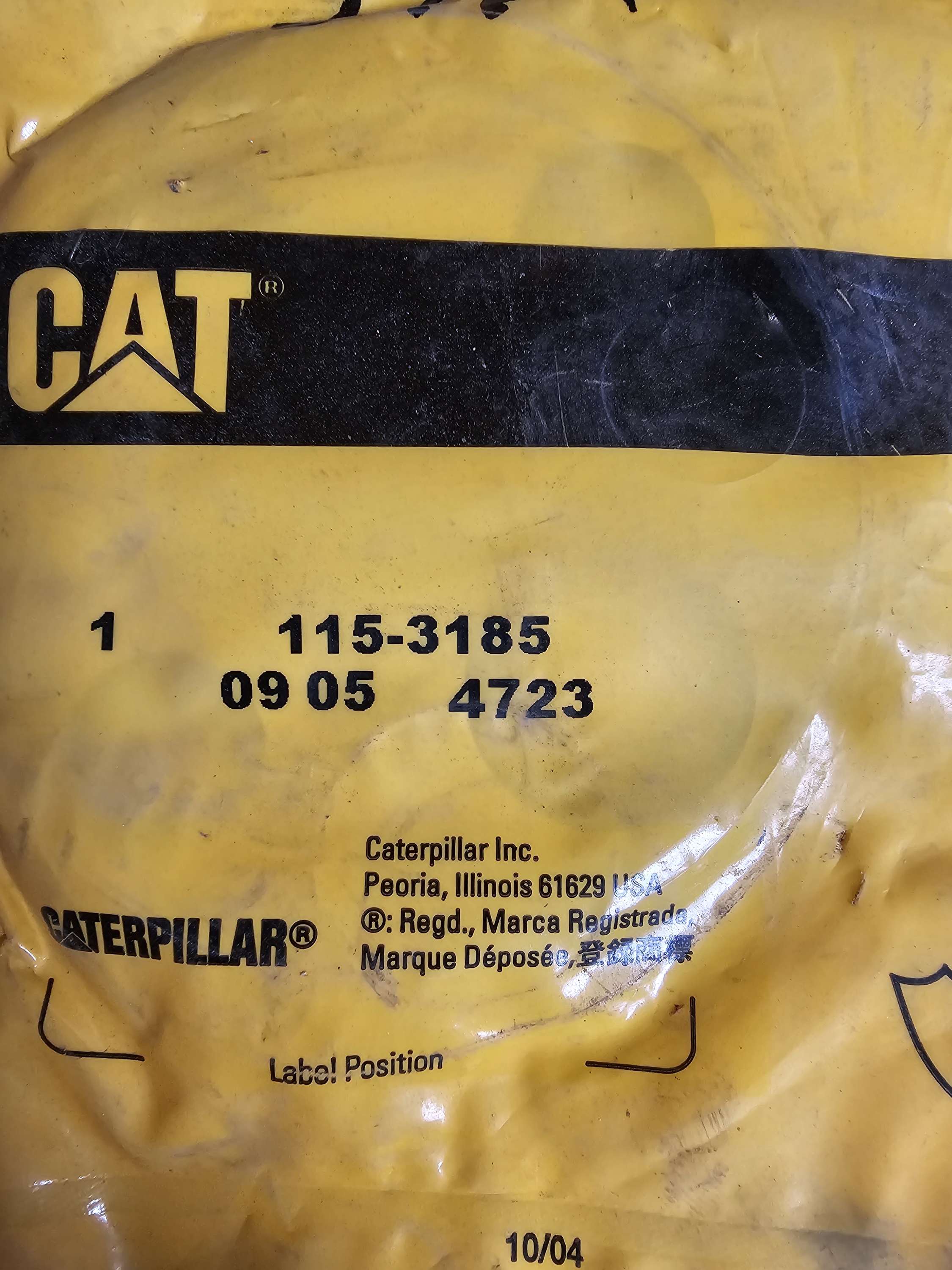 115-3185 Shim Pack CAT/Caterpillar